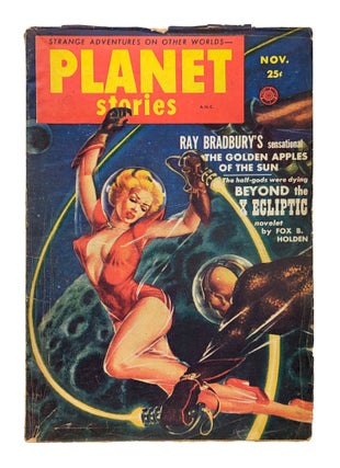 Item #27122 Planet Stories - November 1953. Jack O'Sullivan, Ray Bradbury, Charles Eric Maine,...