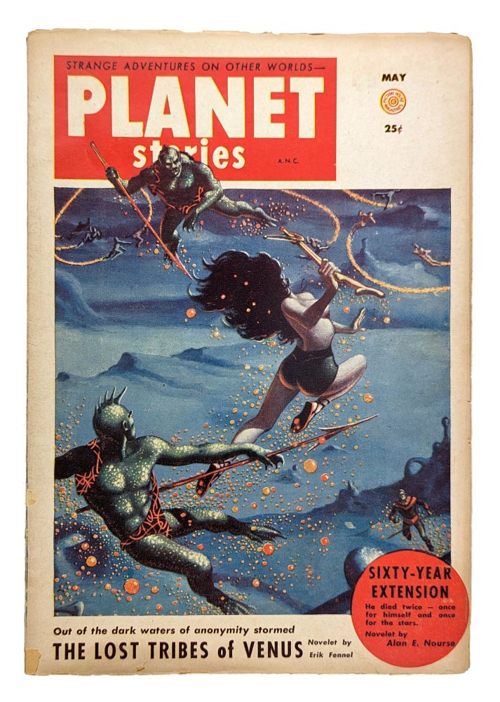 Item #27123 Planet Stories - May 1954. Jack O'Sullivan, Philip K. Dick, Erik Fennel, James McKimmey Jr, Frank Kelly Freas, ed., contribs.