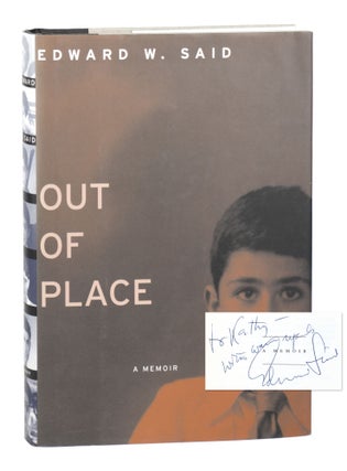 Item #27217 Out of Place: A Memoir [Signed and Inscribed]. Edward W. Said
