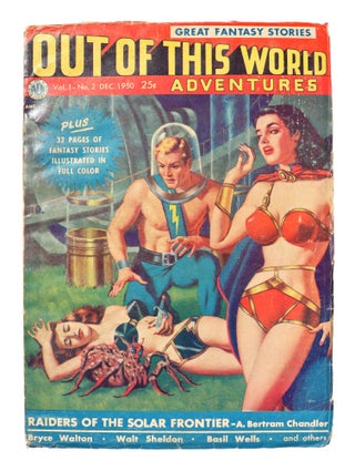 Item #27291 Out of This World Adventures - Vol 1, No. 2, Dec.1950. Donald A. Wollheim, Basil...