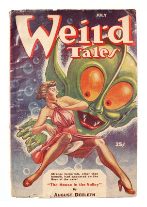 Item #27292 Weird Tales - July 1953. Dorothy McIlwraith, August Derleth, Richard Matheson, Lyn...