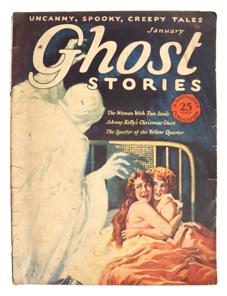 Item #27302 Ghost Stories - January 1927. Harry A. Keller, Ray Cummings, Frank Belknap Long, ed.