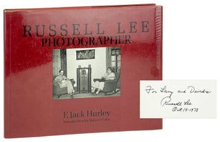 Item #27345 Russell Lee Photographer [Inscribed and Signed by Lee]. Russell Lee, F. Jack Hurley,...