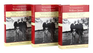 Item #27360 Correspondence of William James: Volume I: (1861-1884); Volume 2: (1885-1896);...
