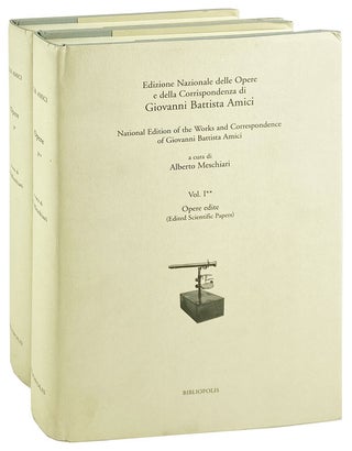 Item #27368 Edizione Nazionale delle Opere e della Corrispondenza di Giovanni Battista Amici /...