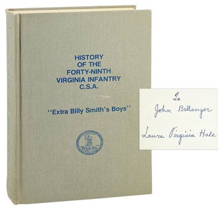 Item #27395 History of the Forty-Ninth Virginia Infantry C.S.A., "Extra Billy Smith's Boys":...