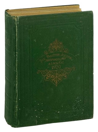 Item #27470 The British Journal Photographic Almanac and Photographer's Daily Companion 1920....