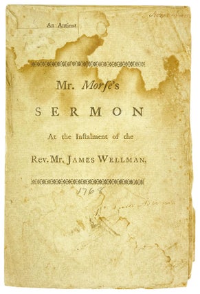 Item #27473 An Antient Promise Improved, in a sermon preached at the instalment [sic] of the Rev....