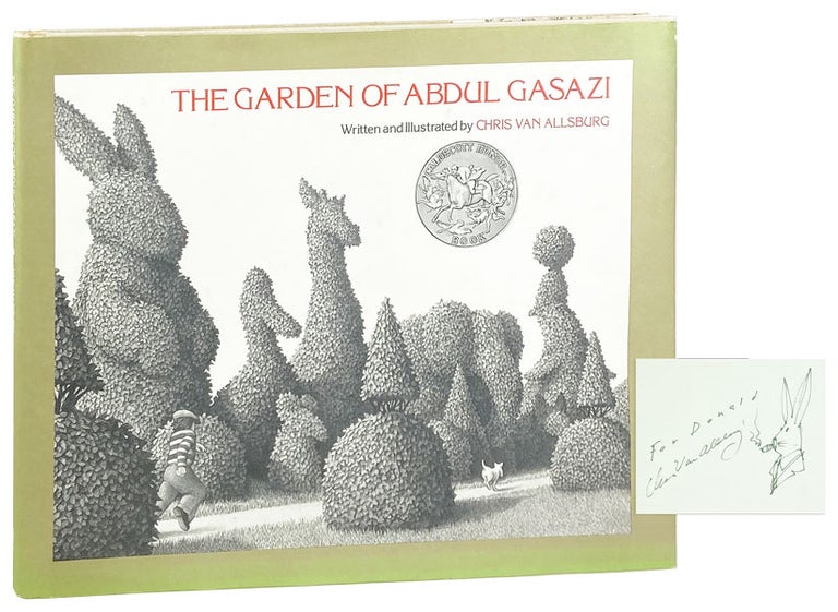 Item #27500 The Garden of Abdul Gasazi [Inscribed and Signed with original illustration]. Chris Van Allen.