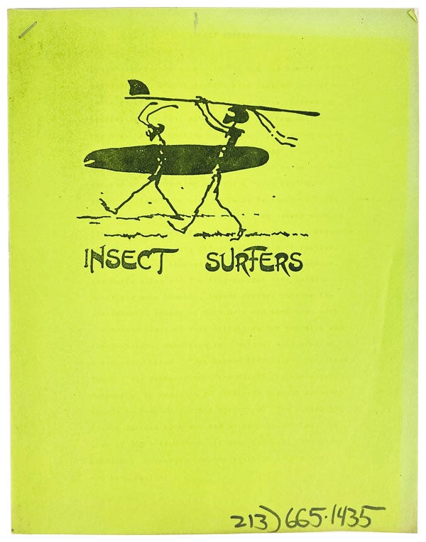 Item #27506 Insect Surfers. David Arnson.