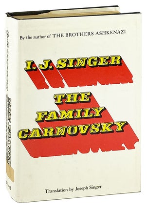 Item #27517 The Family Carnovsky. I J. Singer, Joseph Singer, trans