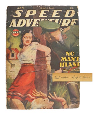 Item #27549 Speed Adventure Stories - January 1945 [Signed by Cave]. Hugh B. Cave, Victor...