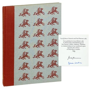 Item #27739 Patagonia Revisited [Limited Edition, Signed by Chatwin and Theroux]. Bruce Chatwin,...