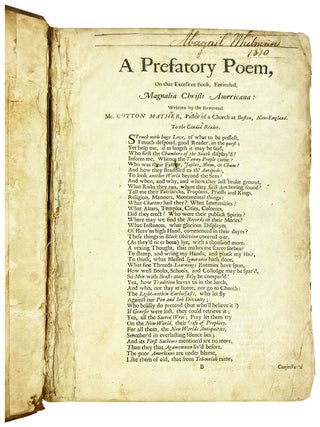 Item #27751 Magnalia Christi Americana; or, The Ecclesiastical History of New-England, from Its...
