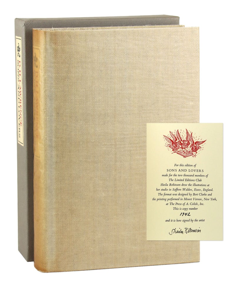 Item #27760 Sons and Lovers [Limited Edition, Signed by Robinson]. D H. Lawrence, Robert Gorham Davis, Sheila Robinson, intro.