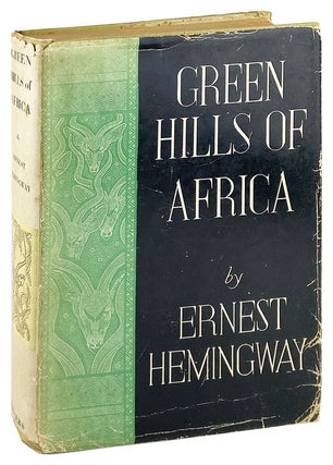 Item #27790 Green Hills of Africa. Ernest Hemingway, Edward Shenton