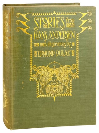 Item #27820 Stories from Hans Andersen, with Illustrations by Edmund Dulac [Signed with drawing...