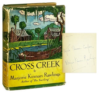 Item #27846 Cross Creek [Signed]. Marjorie Kinnan Rawlings, Edward Shenton
