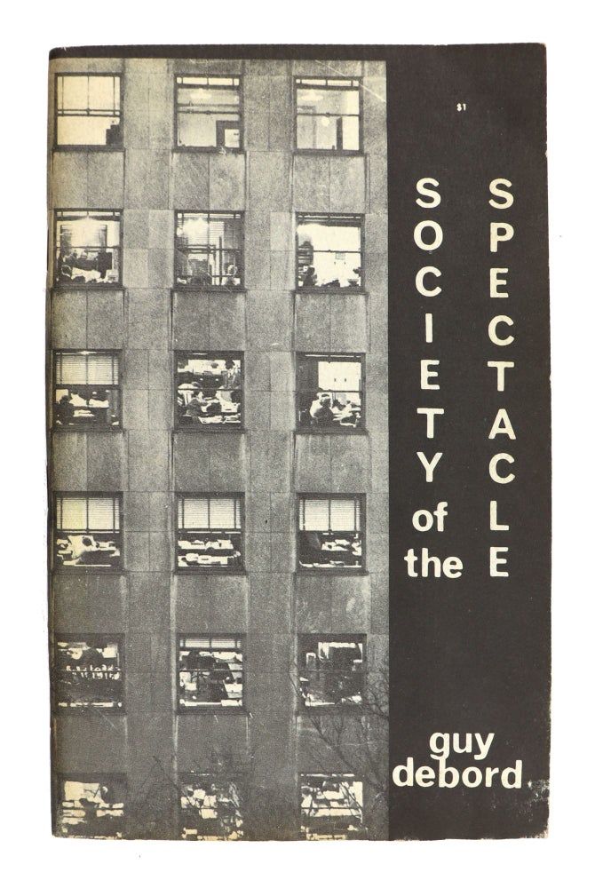 Item #27880 Society of the Spectacle. Guy Debord.