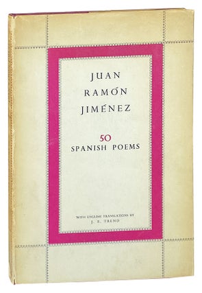 Item #27902 Fifty Spanish Poems [Jacket title: 50 Spanish Poems] [Inscribed and Signed by Trend]....