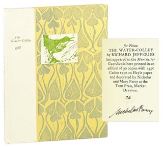 Item #27920 The Water Colley [Limited Edition, Signed by the printer]. Richard Jefferies