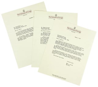 Item #28058 Three Typed Letters Signed from Rusk on Cuba, the Soviet Union, Iraq, and George H.W....