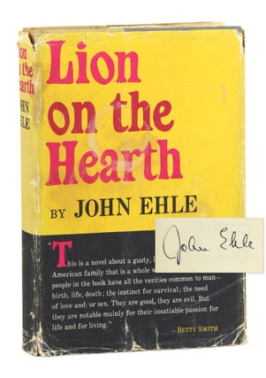 Item #28064 Lion on the Hearth [Signed]. John Ehle