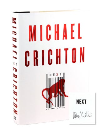Item #28072 Next [Signed]. Michael Crichton