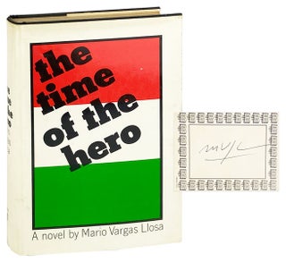 Item #28101 The Time of the Hero [Signed Bookplate Laid in]. Mario Vargas Llosa, Lysander Kemp,...