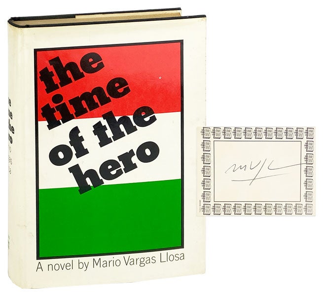Item #28101 The Time of the Hero [Signed Bookplate Laid in]. Mario Vargas Llosa, Lysander Kemp, trans.