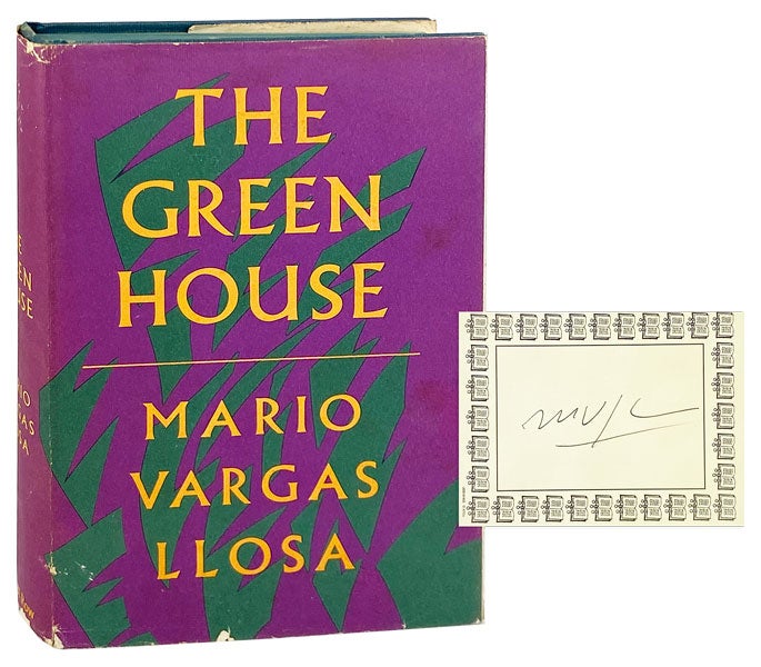 Item #28109 The Green House [Signed Bookplate Laid in]. Mario Vargas Llosa, Gregory Rabassa, trans.