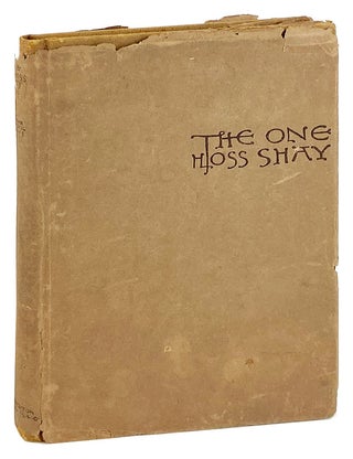Item #28178 The One Hoss Shay With Its Companion Poems How the Old Horse Won the Bet & The...