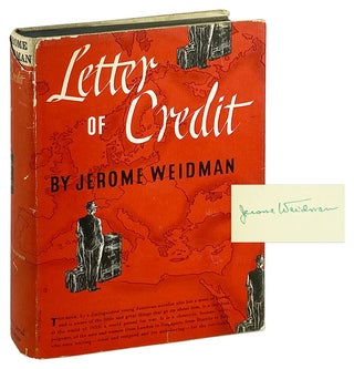 Item #28208 Letter of Credit [Signed]. Jerome Weidman