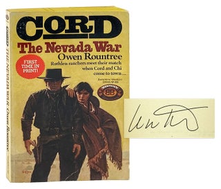 Item #28221 Cord: The Nevada War [Signed by Kittredge]. pseud. William Kittredge, Steve Krauzer