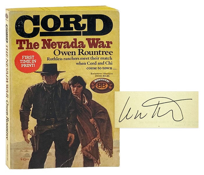 Item #28221 Cord: The Nevada War [Signed by Kittredge]. pseud. William Kittredge, Steve Krauzer.