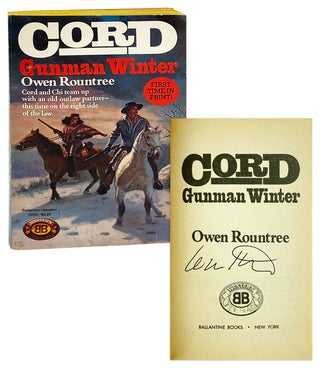 Item #28223 Cord: Gunman Winter [Signed by Kittredge]. pseud. William Kittredge, Steve Krauzer