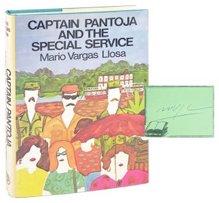 Item #28307 Captain Pantoja and the Special Service [Signed Bookplate Laid in]. Mario Vargas...