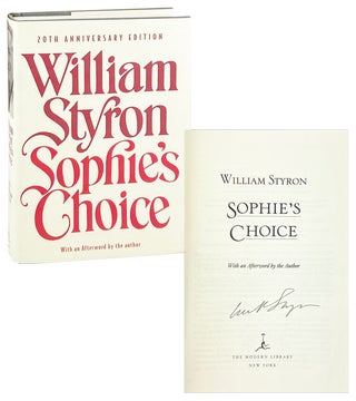 Item #28320 Sophie's Choice [Signed]. William Styron