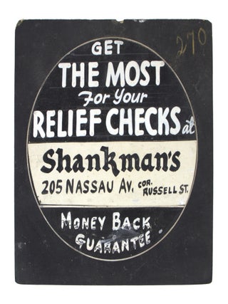 Archive of One Hundred and Eight Silent Film-Era Hand-Drawn Advertisement Text Cards