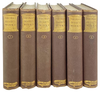 Item #28435 The Works of Thomas Hood [Six Volume Set]. Thomas Hood, Epes Sargent, ed