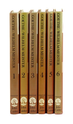 Item #28736 Wilhelm Meister's Years of Apprenticeship Books 1-8 [with] Wilhelm Meister's Years of...