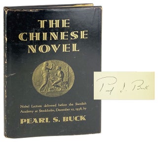 Item #28893 The Chinese Novel: Nobel Lecture Delivered Before the Swedish Academy at Stockholm...