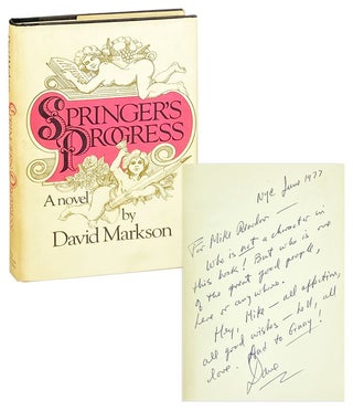 Item #28903 Springer's Progress [Signed]. David Markson