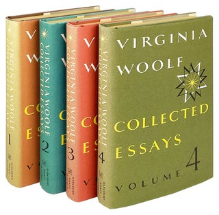 Item #28918 Collected Essays Volume I through IV [Four volume set, complete]. Virginia Woolf
