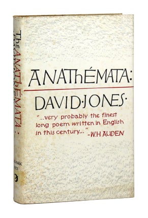 Item #28988 The Anathemata: Fragments of an Attempted Writing. David Jones