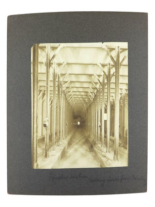 Collection of Thirty-Seven Silver Gelatin Photographs Documenting the Construction of the Interborough Rapid Transit Subway