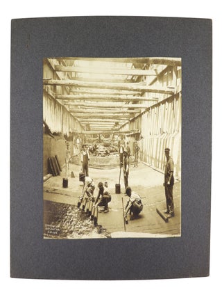 Collection of Thirty-Seven Silver Gelatin Photographs Documenting the Construction of the Interborough Rapid Transit Subway