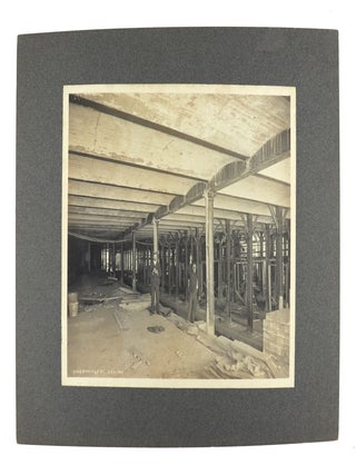 Collection of Thirty-Seven Silver Gelatin Photographs Documenting the Construction of the Interborough Rapid Transit Subway