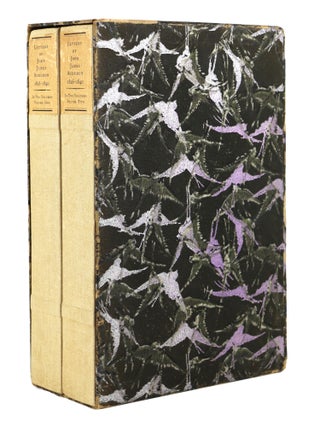 Item #29098 Letters of John James Audubon 1826-1840 [Two volume set]. John James Audubon, Howard...