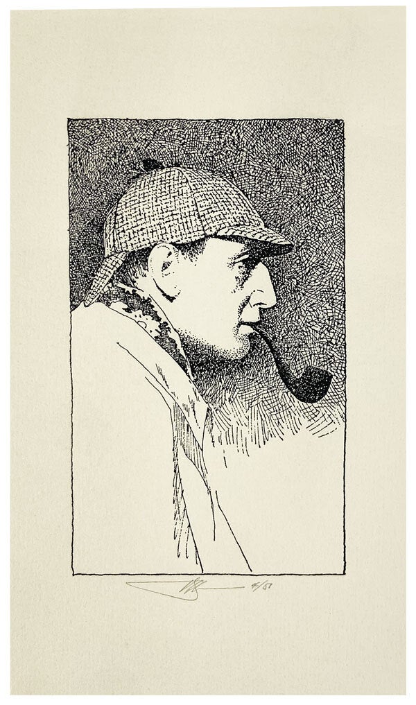 The Adventures of Sherlock Holmes Limited Edition, Signed by Moser